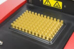 Gold anodized Block